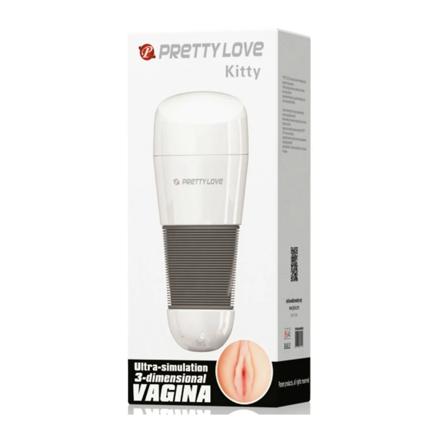 PRETTY LOVE - KITTY MASTURBATEUR VAGIN BLANC 2